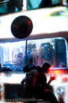 When you have a fuzzy glow bus, Ravers on the windshield can be a problem