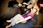 Squishelle and Red Sonya bean chair it up!