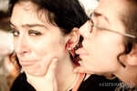 Alexi cleans Bex