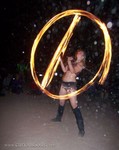 Rebecca Rocks the Poi!