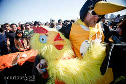 Chicken grope Penguin. (how often can you say that?)