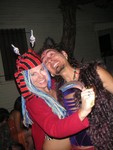 Amber the Space Pirate and Forest the kitty