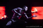 Caressing the fire