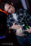 DJ Guardian shows off his major belly-button