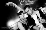 At the 20's themed party at the theater