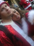 santa taking care of the downs syndrome mrs claus